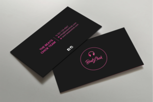 Visitenkarten-Design von Uttom 2 für BeatsChick | Design: #25417494