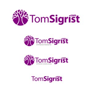 TomSigrist.com  ((alone)) OR TomSigrist.com ((combined with)) Hypnose Ausbildung ((OR WITH)) Hypnosetherapie | Design de Logo par RAMBUTAN