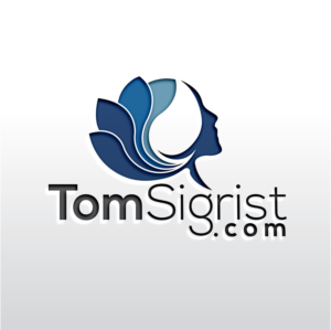 TomSigrist.com  ((alone)) OR TomSigrist.com ((combined with)) Hypnose Ausbildung ((OR WITH)) Hypnosetherapie | Logo Design by Rosalia....