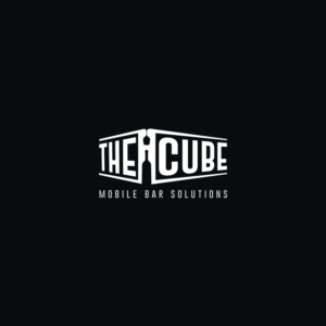 ''The Cube'' (Very clear) ''Mobile Bar solutions'' (Smaller). If it would fit the design also the website, but this is more important for the Facebook banner. | Logo Design by N83touchthesky