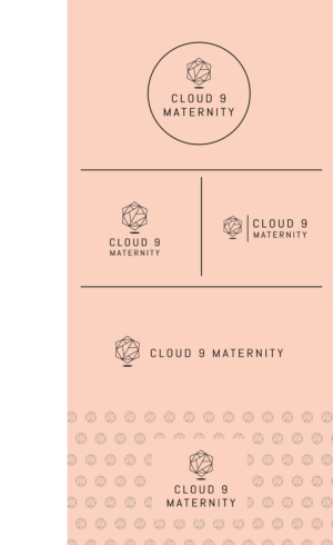 Cloud 9 Maternity | Logo Design by MenaGraphics