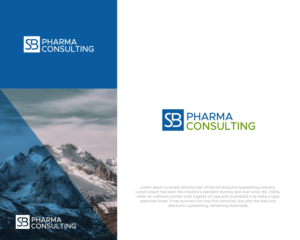 SB Pharma Consulting  | Logo Design by Apple Dsigner