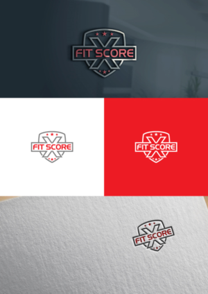 XFitScore | Logo Design by DesIcon