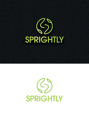 Sprightly | Logo Design by Linda Designs