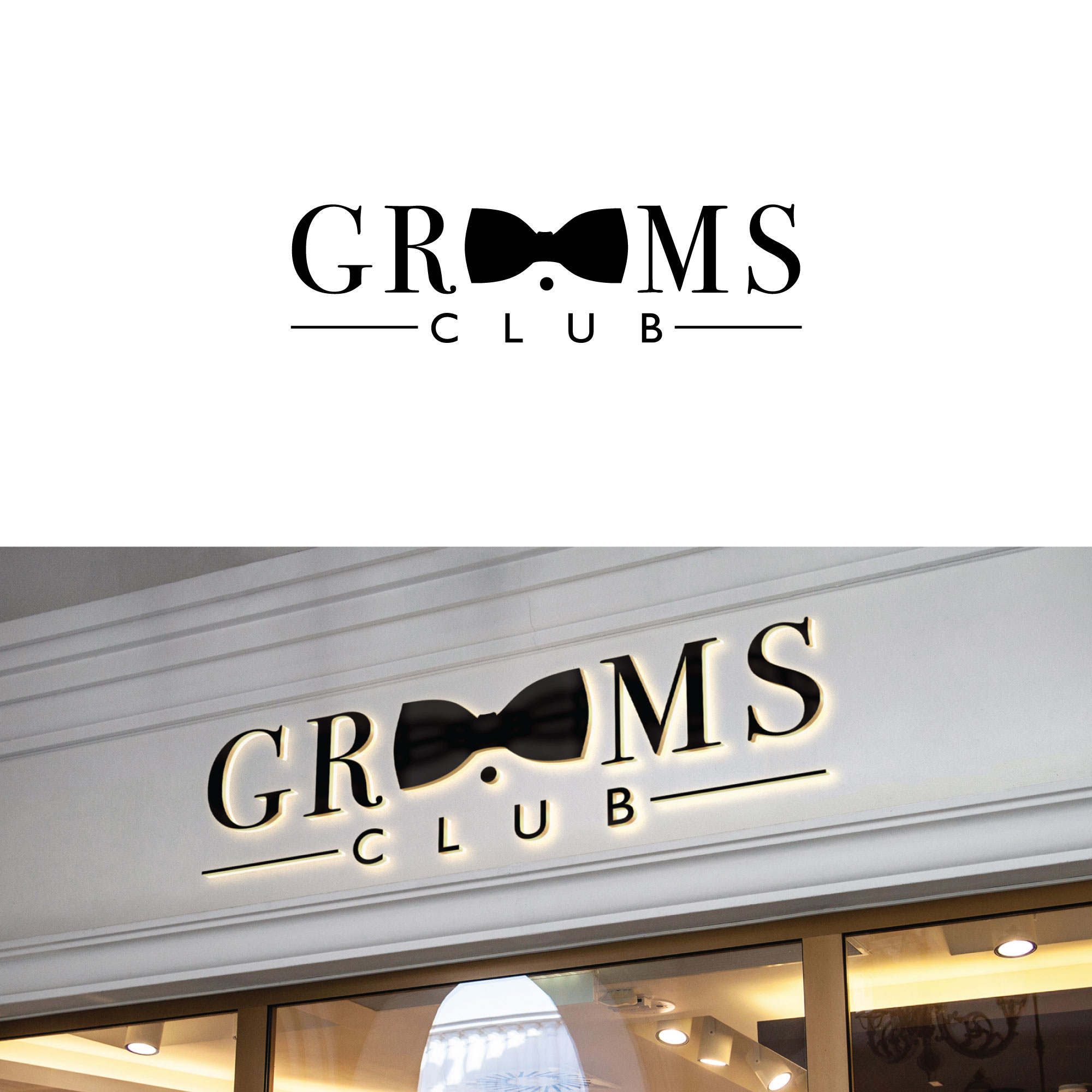 Logo Design by LogoToGoStudio for Tates Menswear | Design #25427661