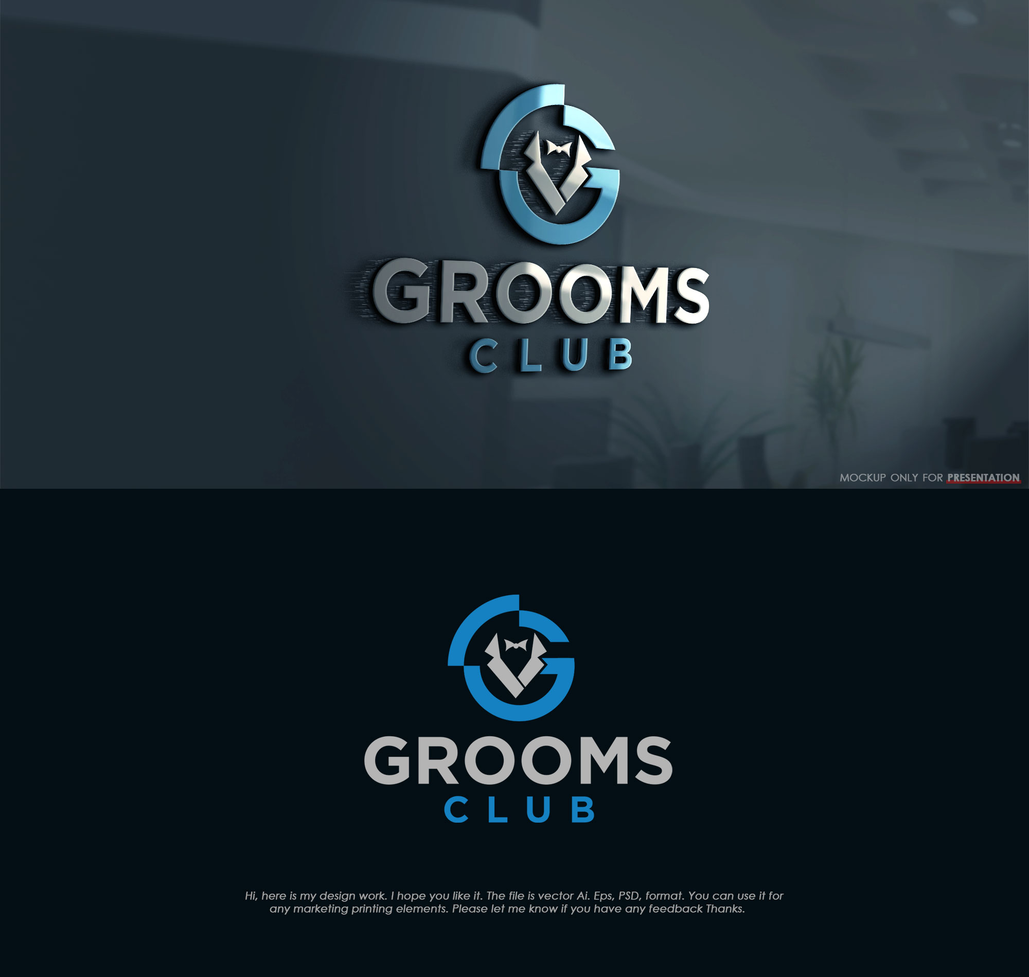 Logo Design by Mono.co for Tates Menswear | Design #25408767