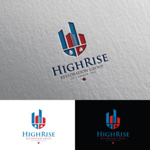 HighRise Restoration Group of Canada Inc | Logo Design by Rii
