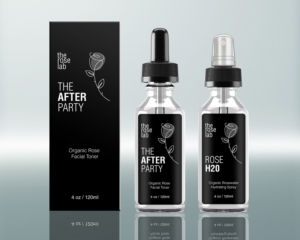 Organic rose water based skincare line in need of product label and packaging design | Verpackungs-Design von The Freelance Designer