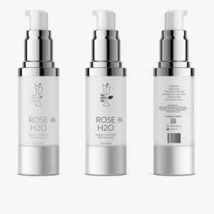 Organic rose water based skincare line in need of product label and packaging design | Packaging Design by elveneclipse