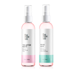 Organic rose water based skincare line in need of product label and packaging design | Packaging Design by Elizaa