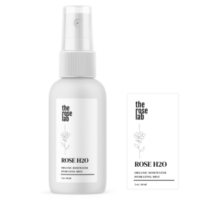 Organic rose water based skincare line in need of product label and packaging design | Packaging Design by Krasimira Georgieva