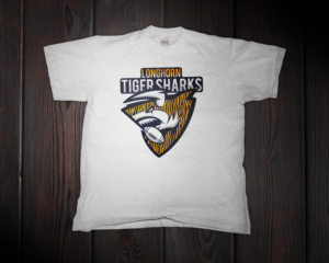 Longhorn Tiger Sharks | Logo Design by Rosalia....
