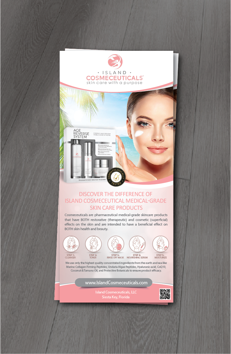 Design de Flyer par alex989 pour Island Cosmeceuticals, LLC | Design #25419252