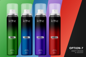 Body Spray For Men | Packaging Design by MDesigns ™