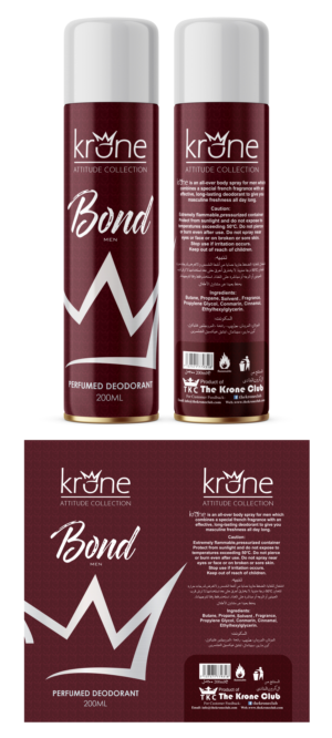 Body Spray For Men | Packaging Design by SAI DESIGNS