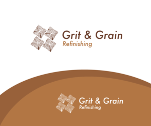 Grit & Grain Refinishing | Logo Design by Ng V Duc