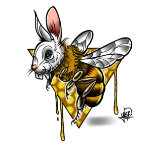 Honey Bunny | Tattoo Design by El Yisk 2