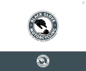 Black Glove Motorcycling | Logo Design by D_Mantra