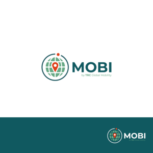 Mobi (maybe a variation that adds a by TRC Global Mobility line) | Design de Logo par Grapi