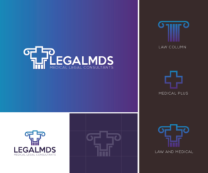 LegalMDs:  Medical Legal Consultants | Logo Design by FourtuneDesign