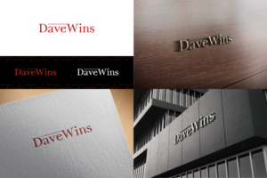 DaveWins | Logo Design by Vetroff