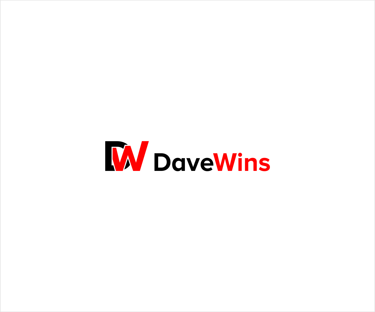 Serious, Professional, Legal Logo Design for DaveWins by BNdesigner