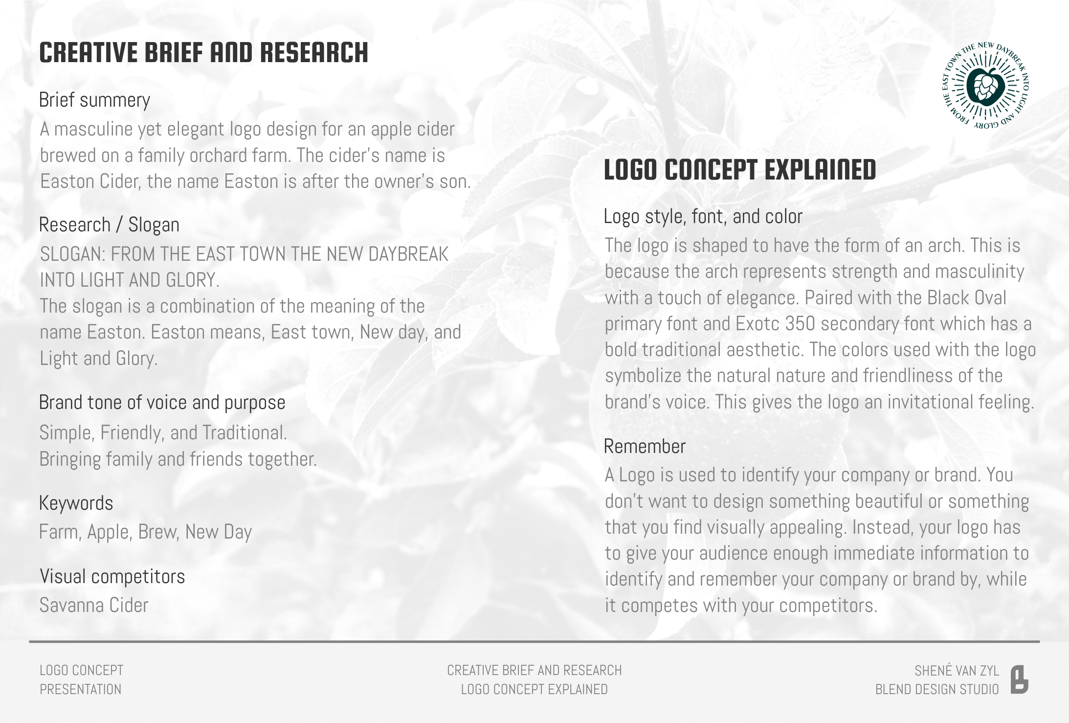 Logo Design by Shené La Grange for this project | Design #25494820