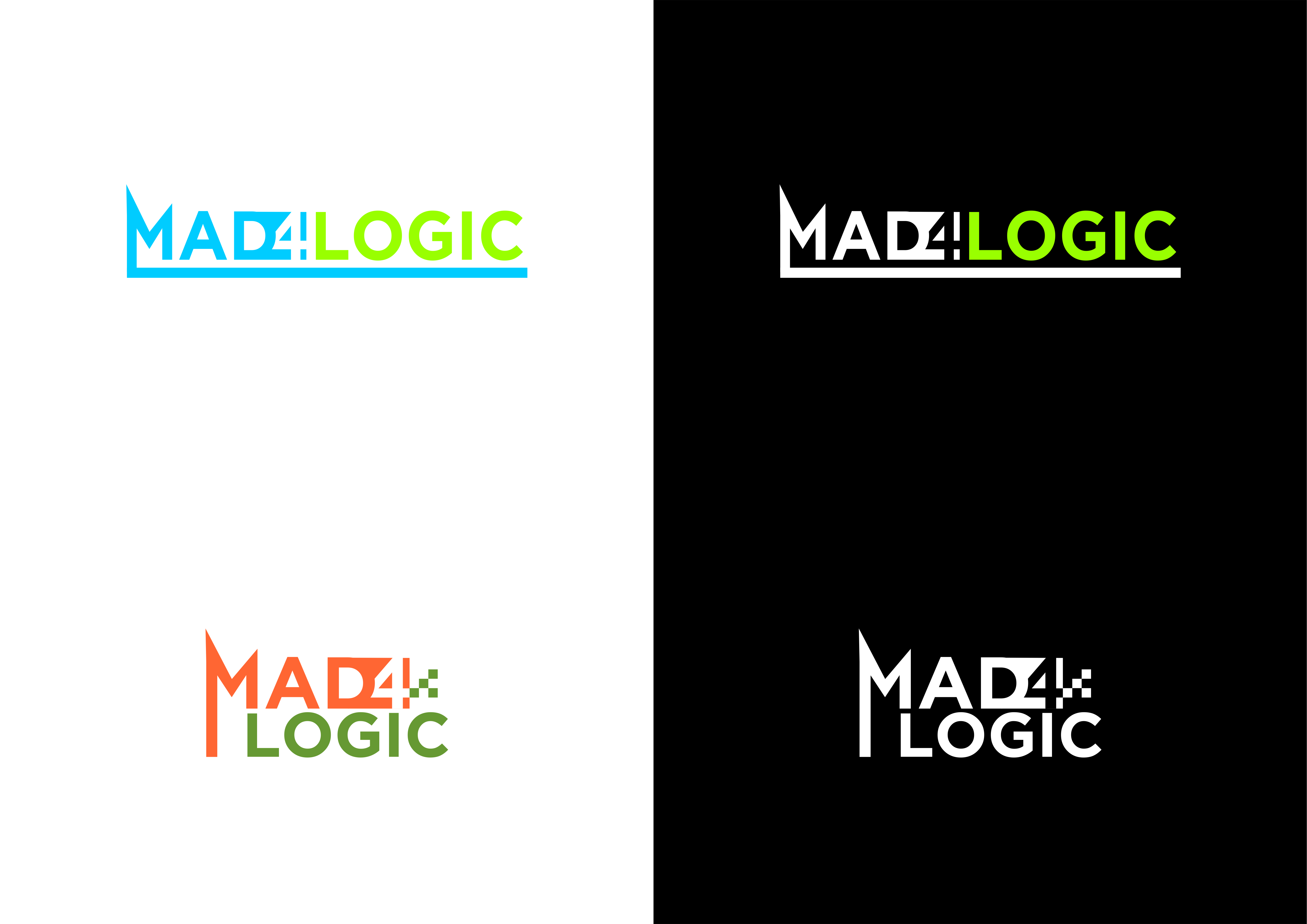 Logo Design by graphics1 for Mad 4 Logic | Design #25716895