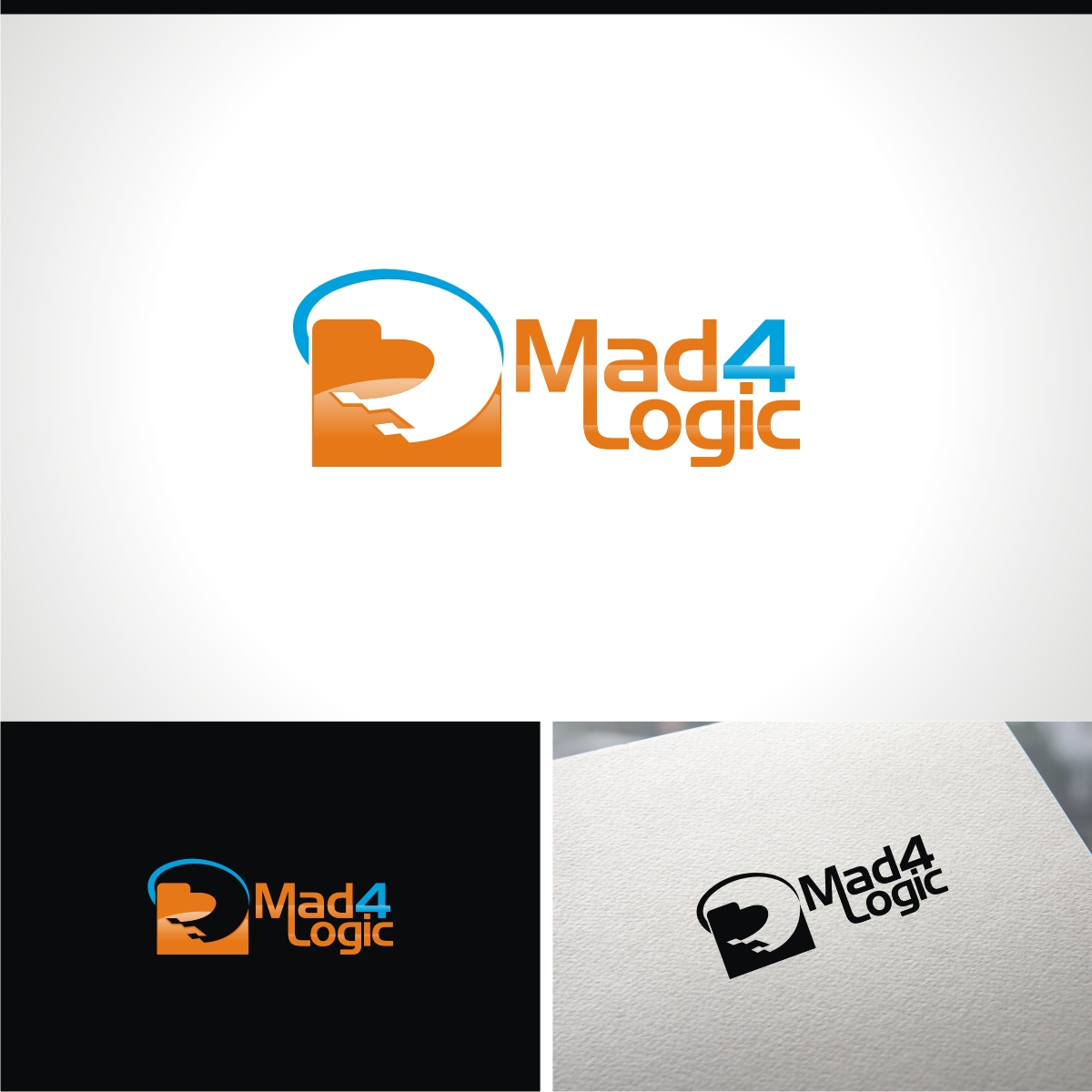 Logo Design by e-graphics for Mad 4 Logic | Design #25444062