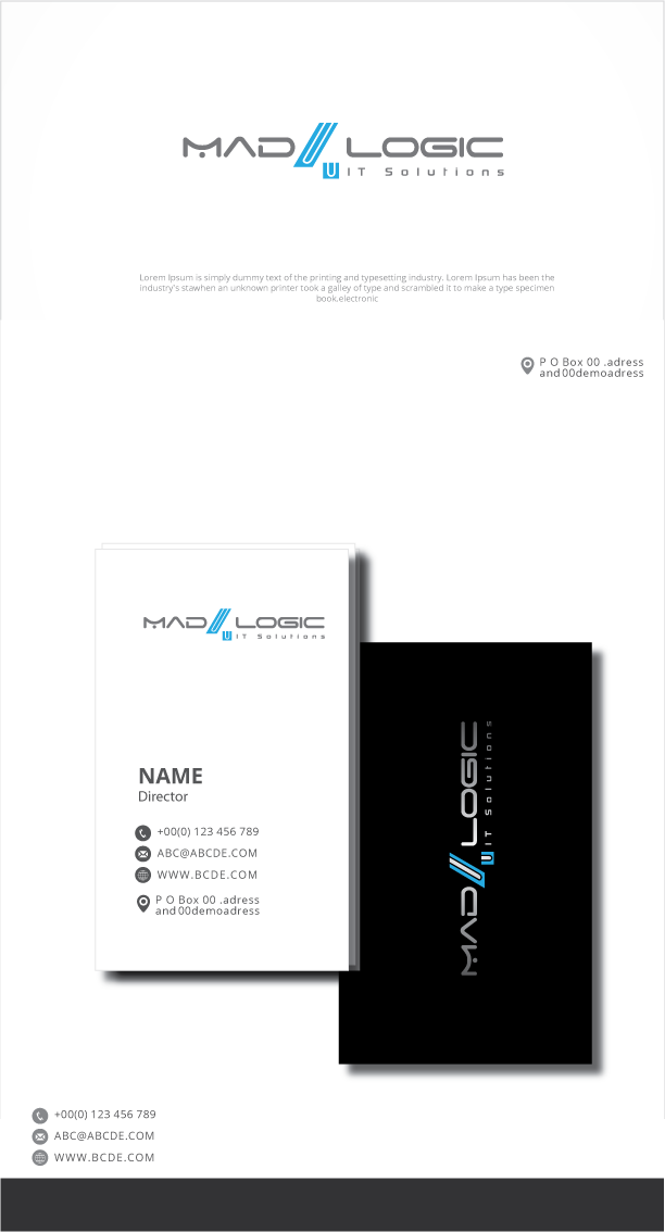 Logo Design by graphicevolution for Mad 4 Logic | Design #25444285