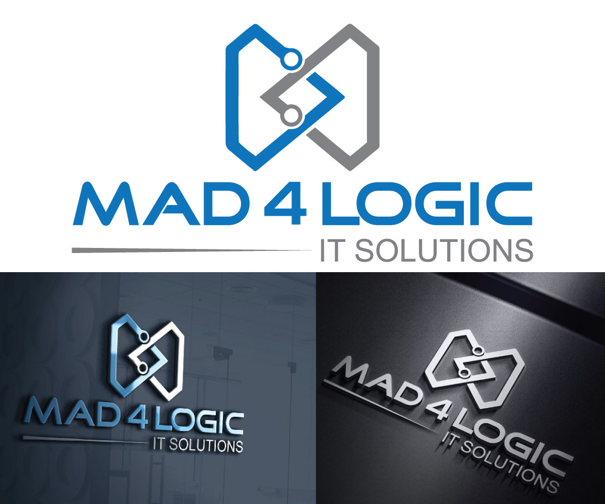 Logo Design by MH@Designer for Mad 4 Logic | Design #25518142