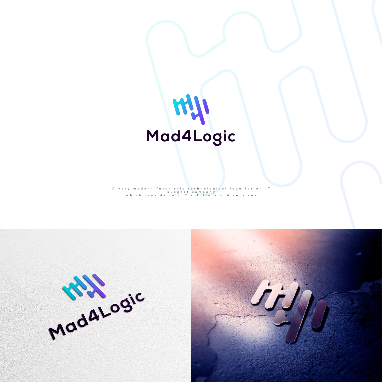 Logo Design by Mohamed Fouad 93 for Mad 4 Logic | Design #25456682
