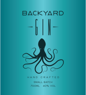 Backyard Gin - Label for new Gin bottle | Label Design by Inaaina