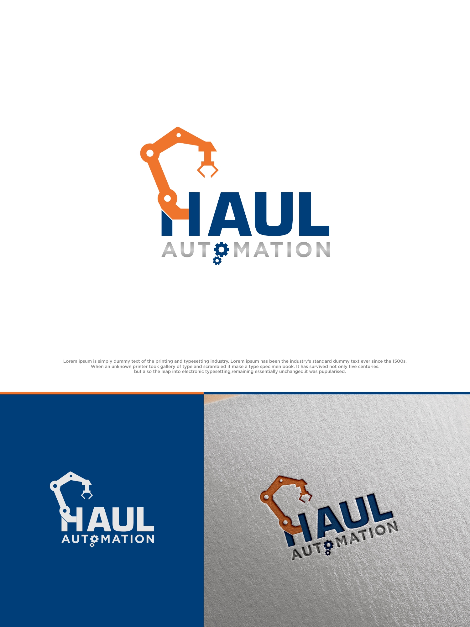 Logo Design by 2662 DESIGN for Haul Automation | Design #25427603