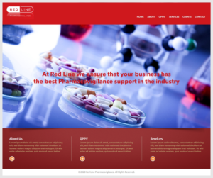 Drug safety monitoring company requires a new corporate website | Diseño Web por -Marc-
