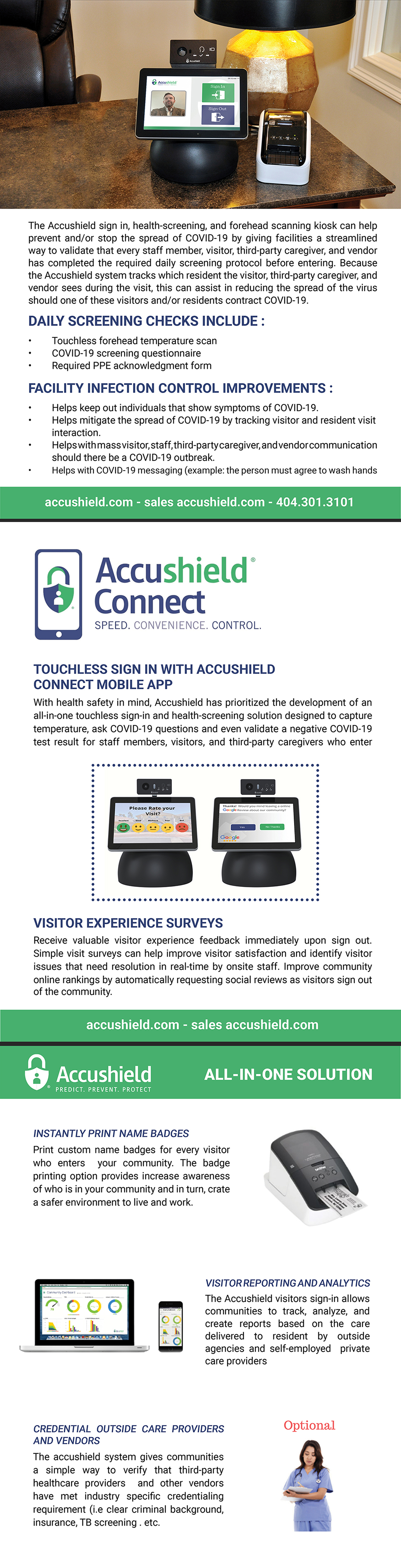 Broschüren-Design von Putra Makarin für accushield | Design #25431168