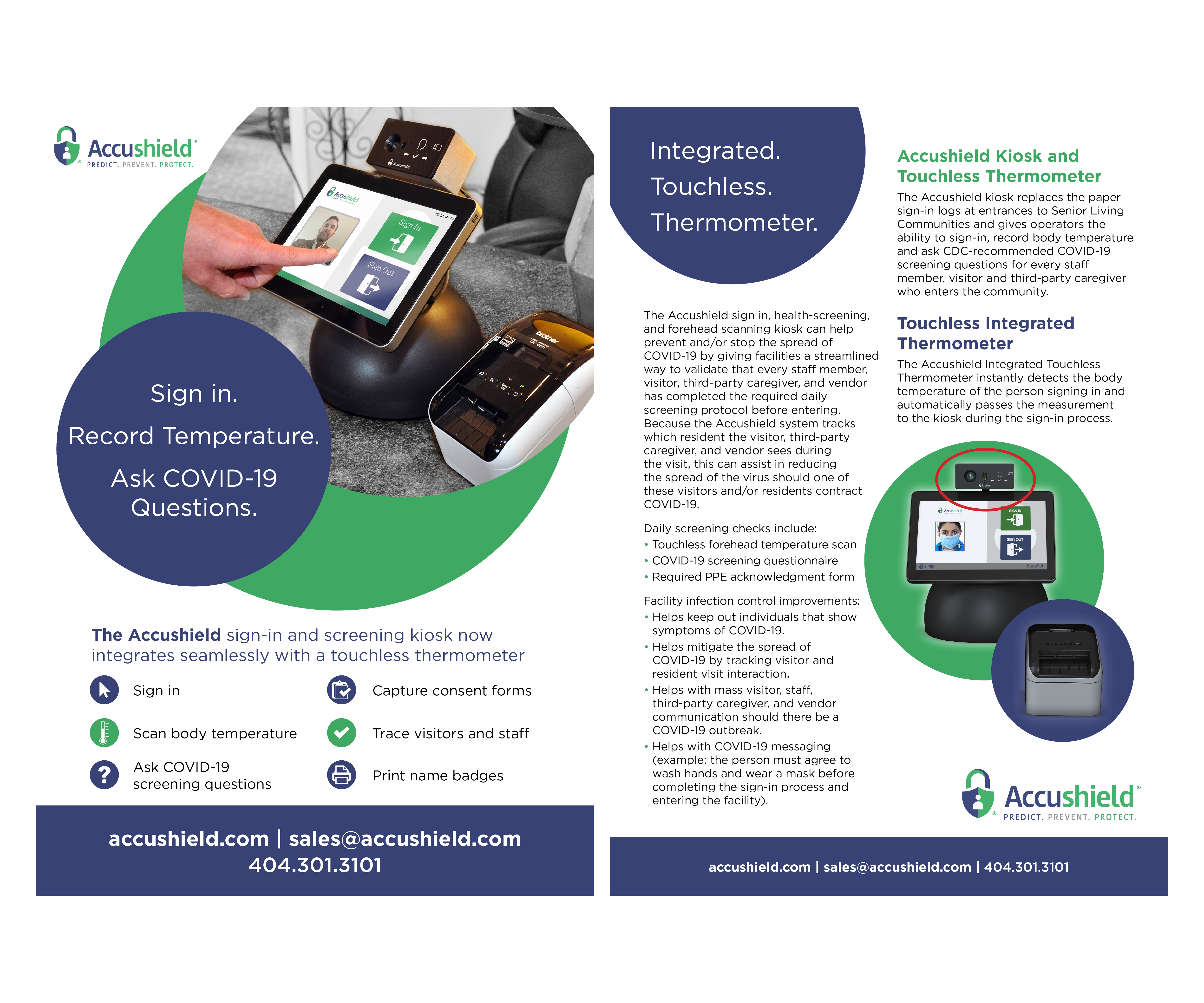 Diseño de Brochure por Nicole Jackie para accushield | Diseño #25455494