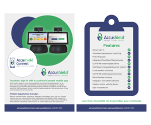 Design de Brochure par Nicole Jackie pour accushield | Design : #25455497