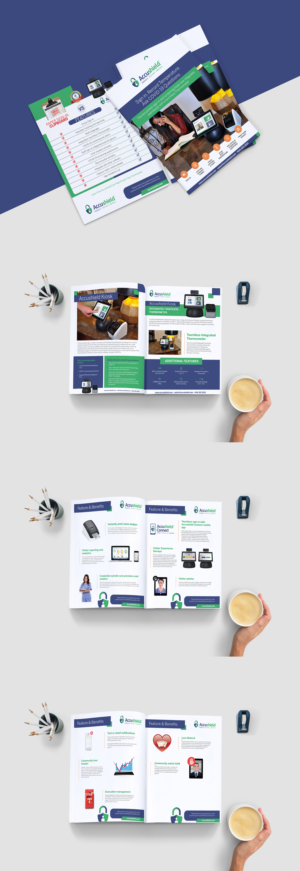 Brochure Design by Achiver for accushield | Design #25458508