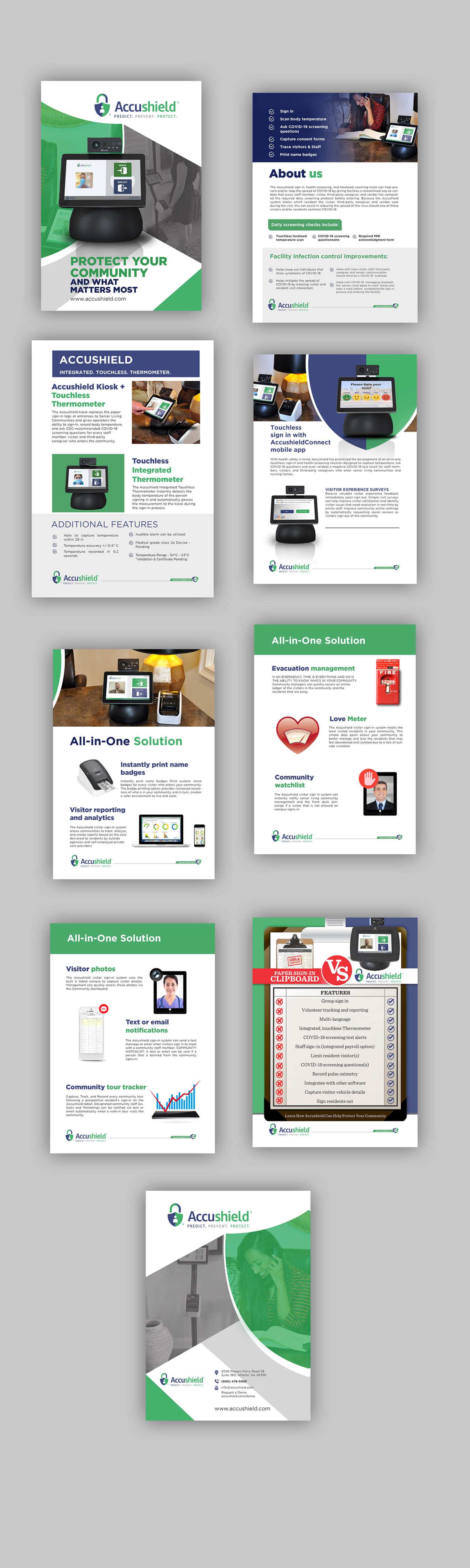 Brochure Design by debdesign for accushield | Design #25553215