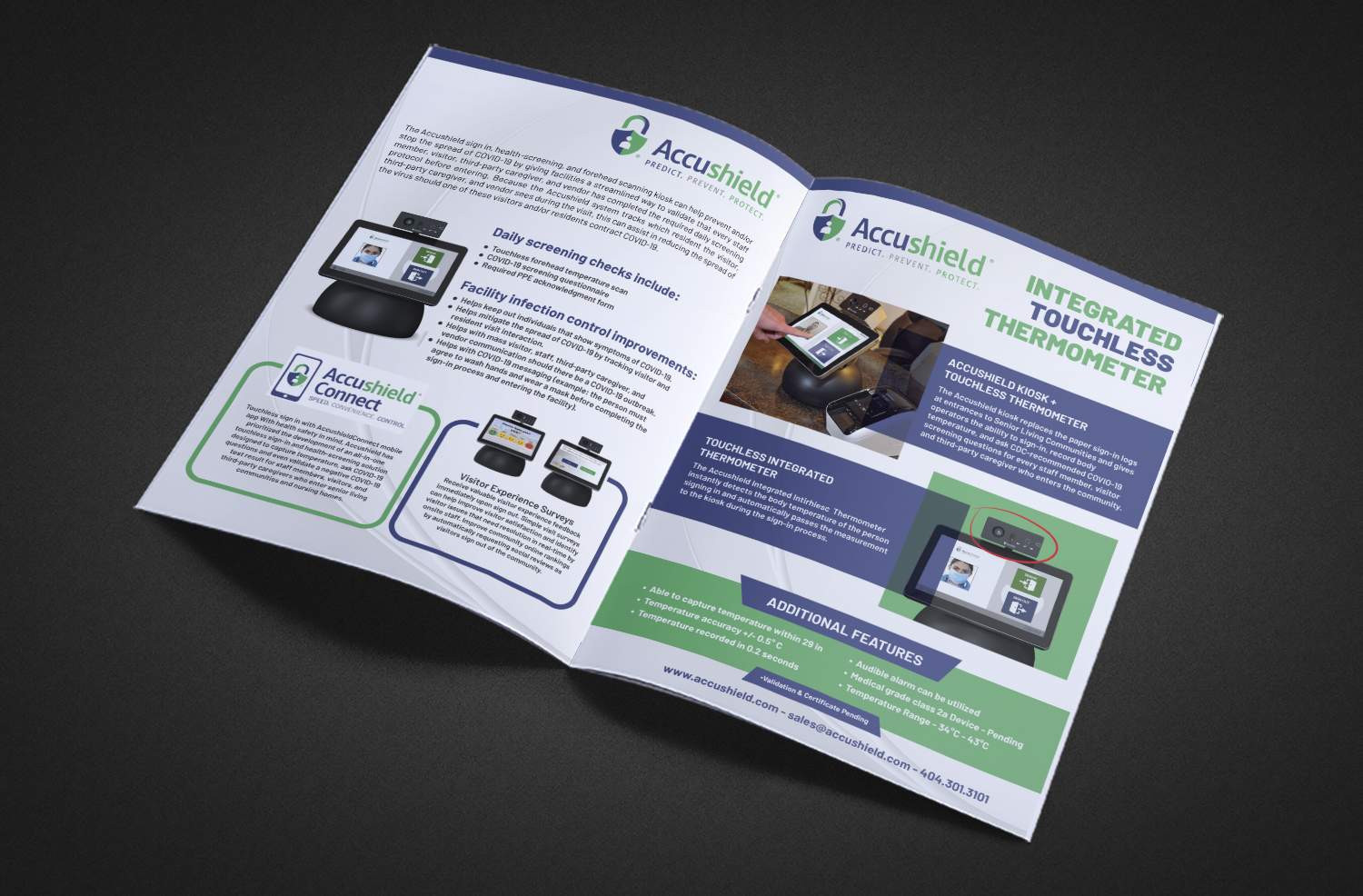 Diseño de Brochure por Deziners Zone para accushield | Diseño #25425075