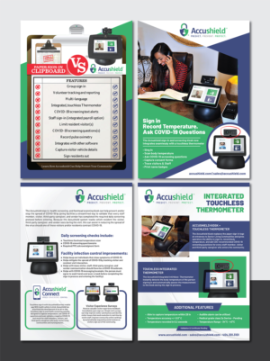Design de Brochure par Deziners Zone pour accushield | Design : #25425077