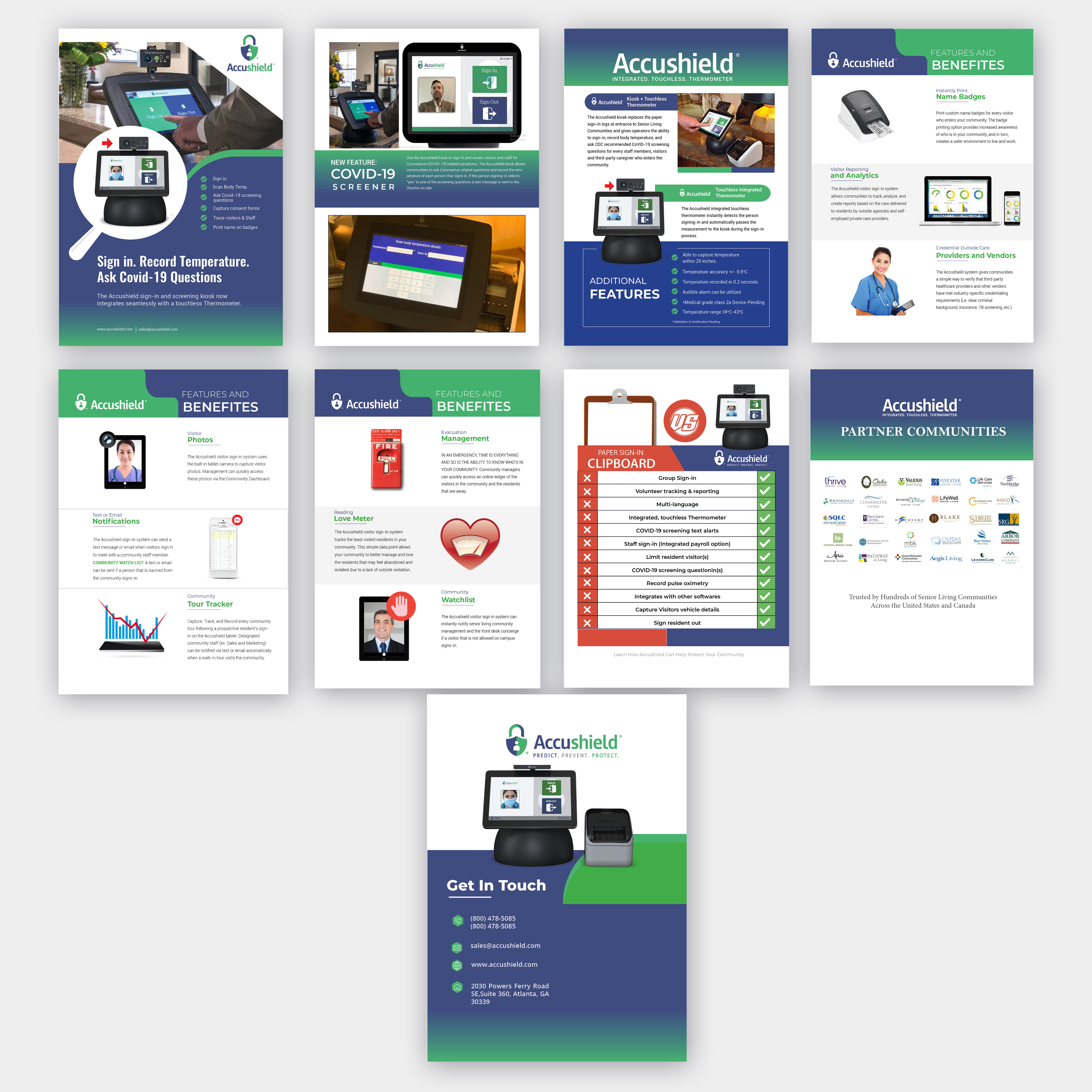 Brochure Design by Finley Johnson for accushield | Design #25433133