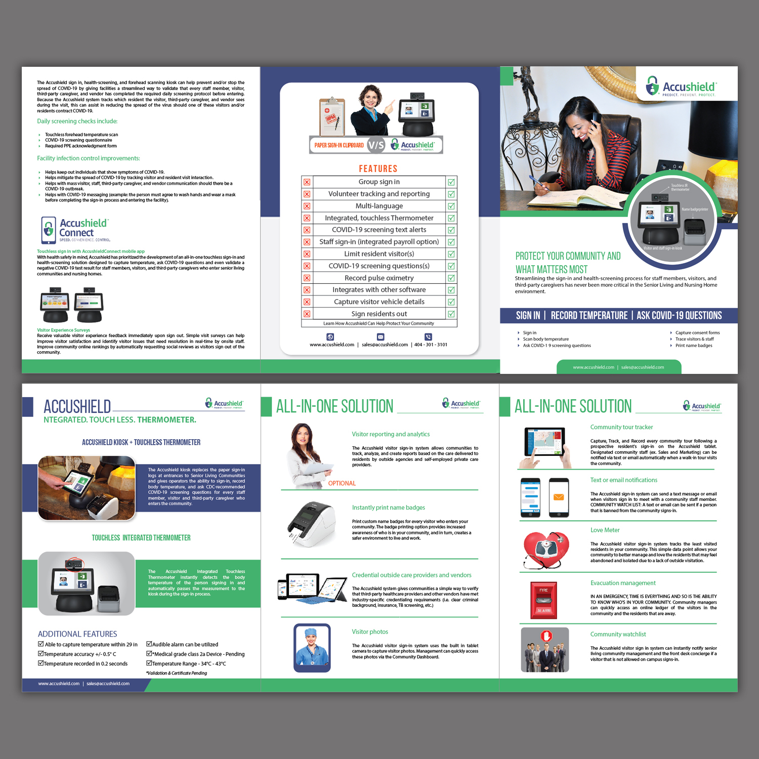 Diseño de Brochure por Satish Chand 75 para accushield | Diseño #25433942