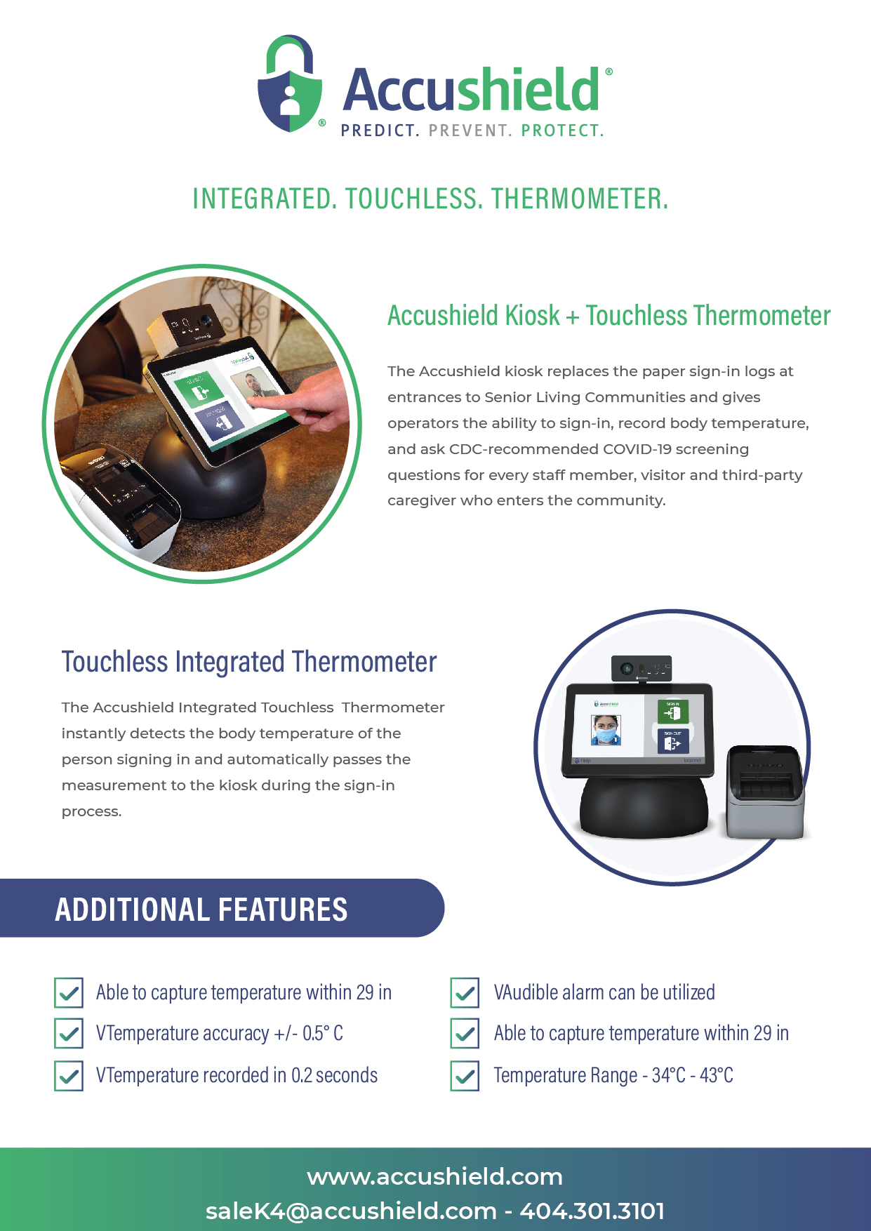 Brochure Design by Softwareondemand for accushield | Design #25465828