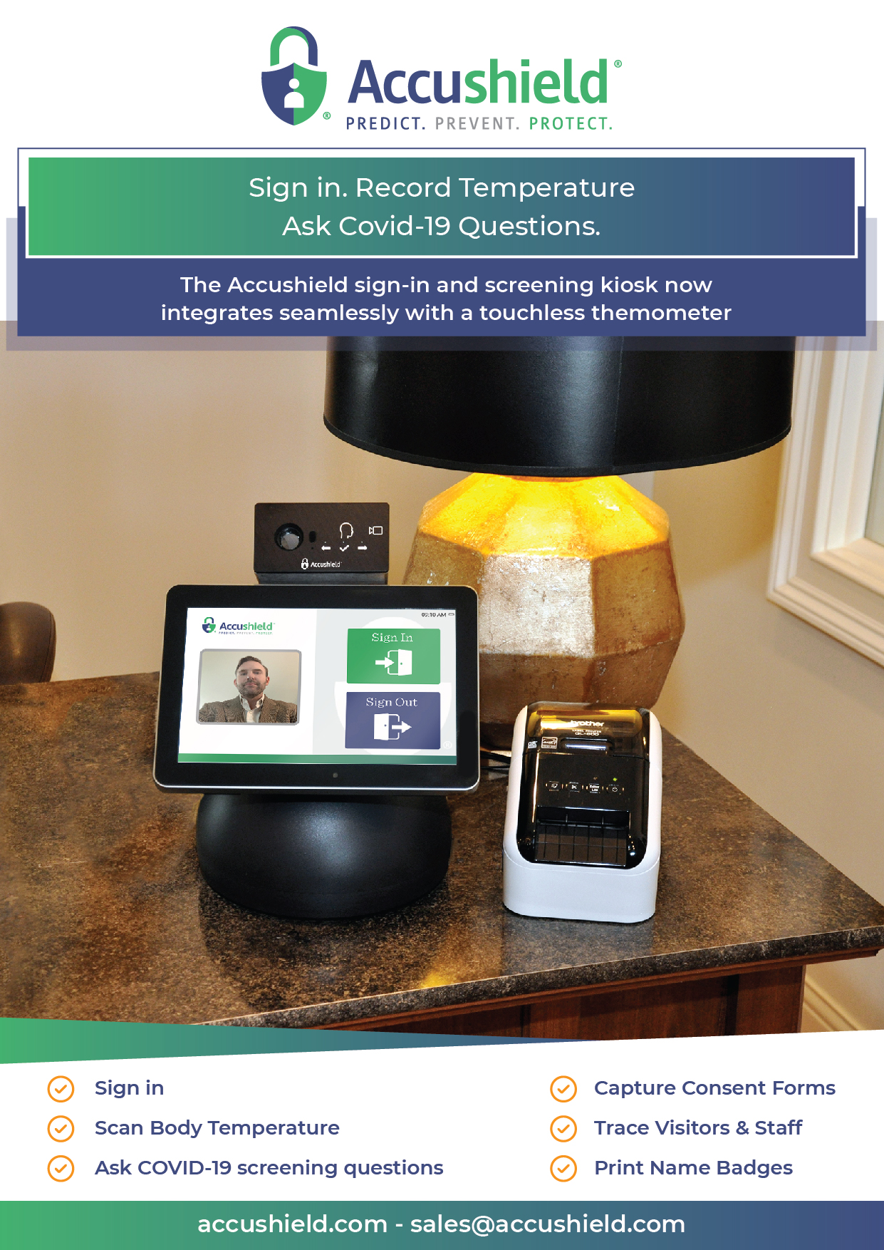 Brochure Design by Softwareondemand for accushield | Design #25465829