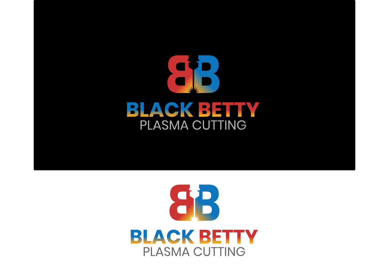 Diseño de Logo por Gita. para Black Betty Plasma Cutting  | Diseño #25424086