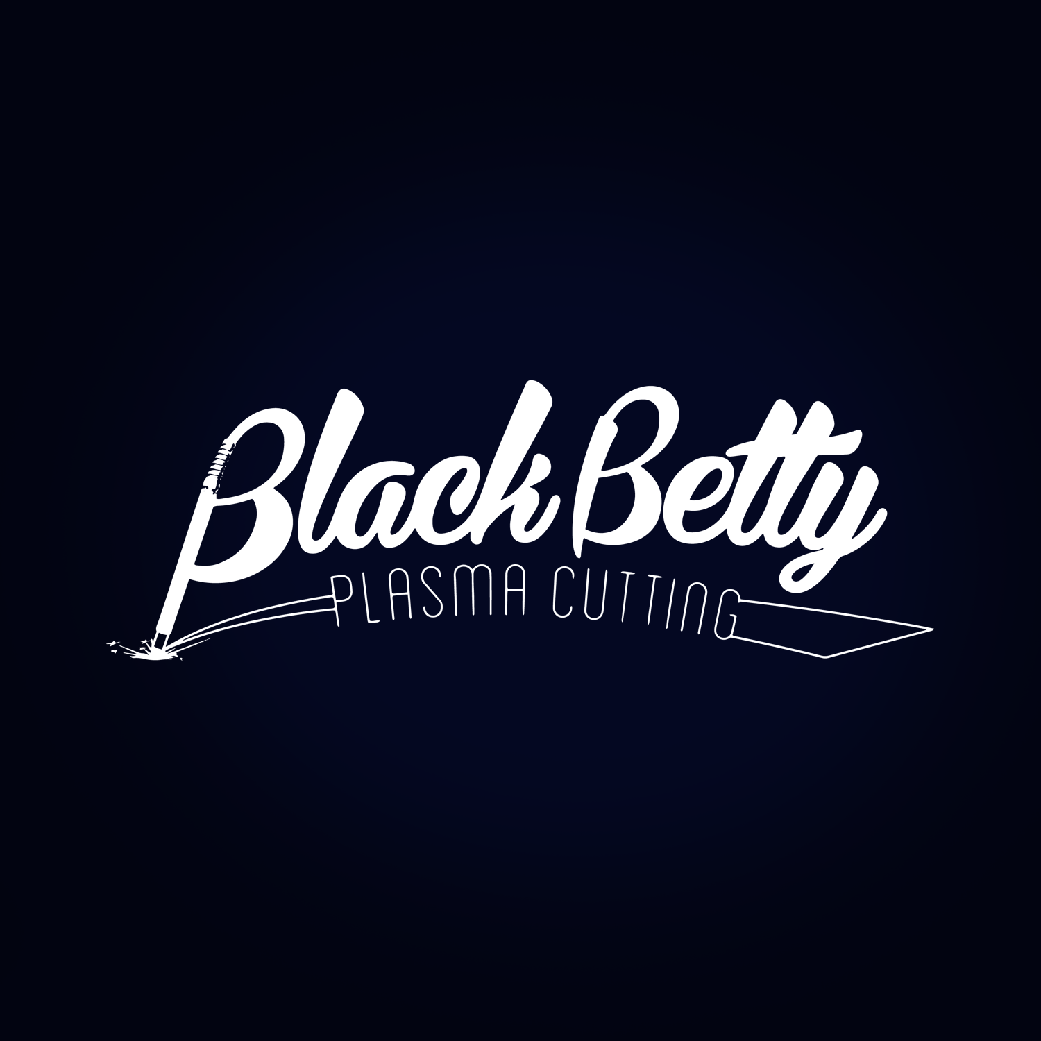 Diseño de Logo por Light Hand Design para Black Betty Plasma Cutting  | Diseño #25424741