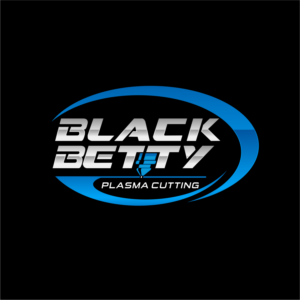 Black Betty Plasma Cutting | Logo Design by ThiagoB