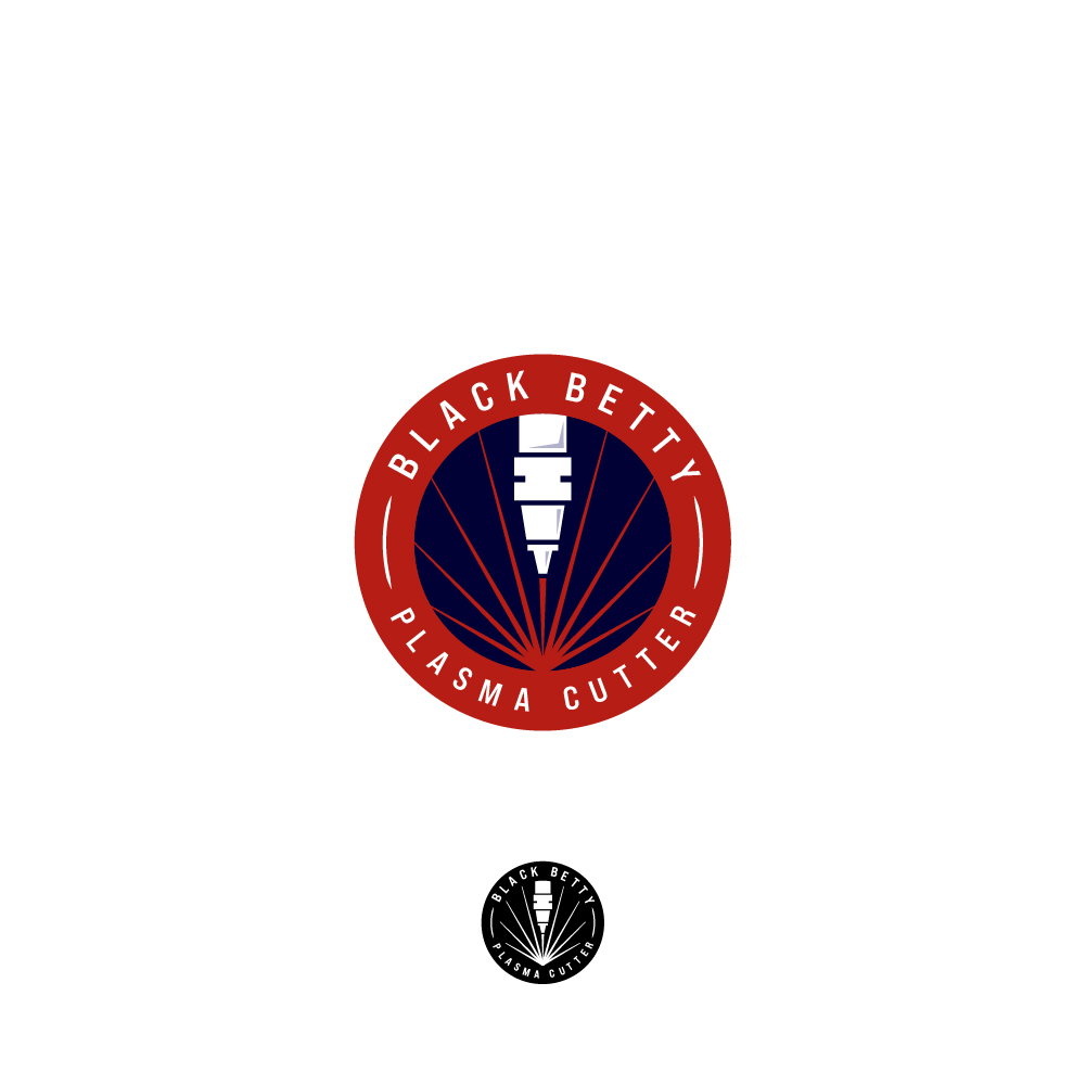 Logo Design by fauxdesigns for Black Betty Plasma Cutting  | Design #25427069